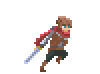 character running